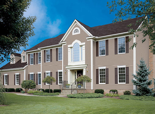 Gentek's Cedarwood Aluminum Siding