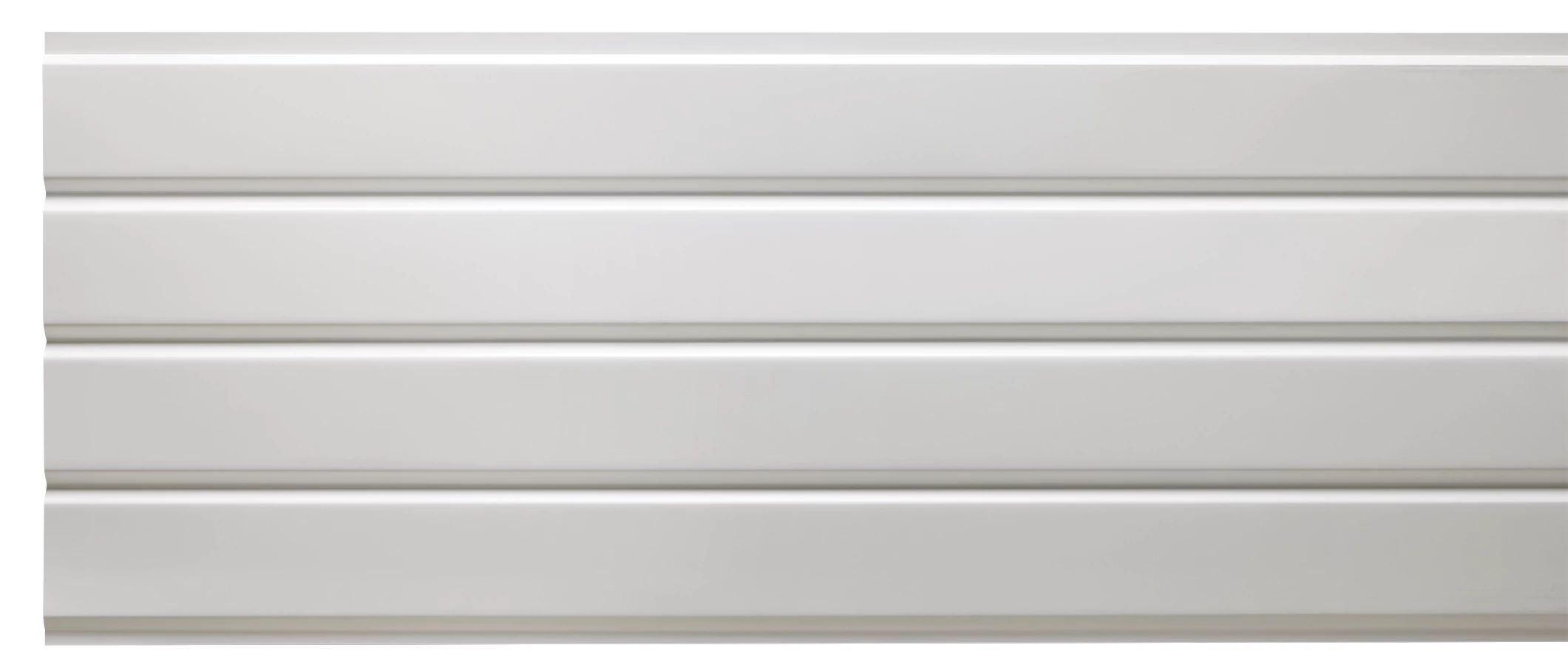Gentek aluminum soffit 16" 4 panel soffit