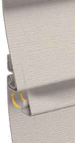 Gentek's Advantage Lock System for vinyl siding