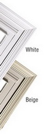 White and Beige