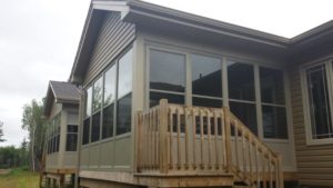 Gentek Porch Enclosure - Pebble