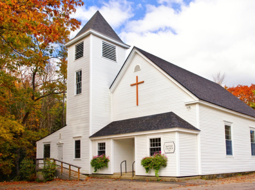 Century Series aluminum windows installed on church