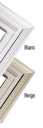 White and Beige