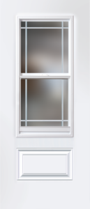 Gentek Steel Entry Door with elevation vents