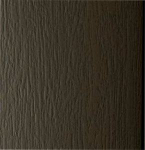 Fiberglass door - walnut