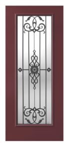 Gentek Wrought Iron Steel Entry Door