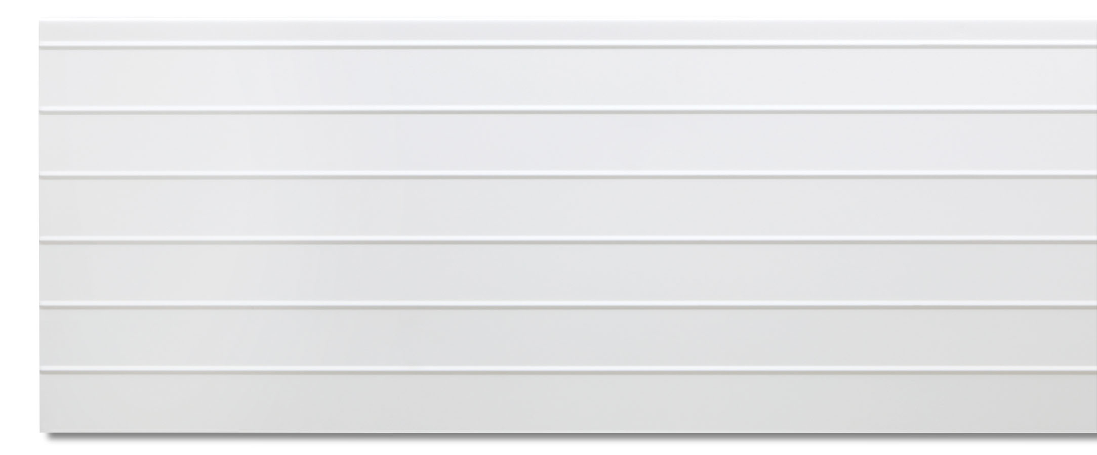 Gentek alum 10" fascia ribbed