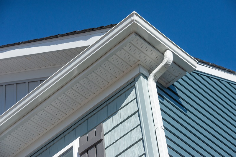 Gentek Aluminum Soffit and Fascia in white