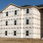 Tital homewrap on multifamily home