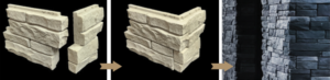 Northridge stone corners