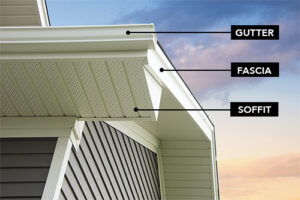 Gentek soffit and fascia diagram