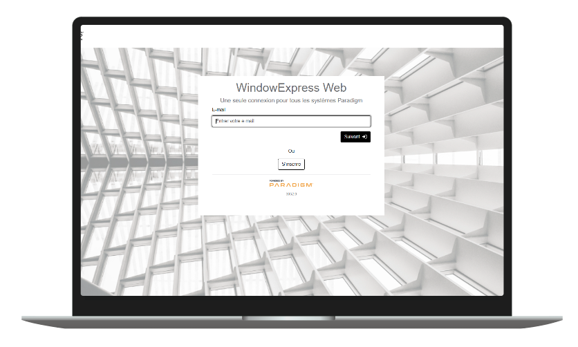 windows express laptop image french