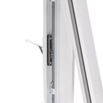 Dual-point locking system on each side of the window for added comfort.