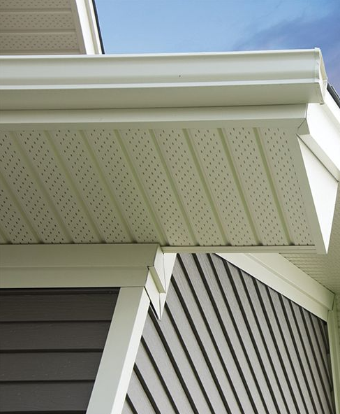 Gentek_Aluminum Soffit_closeup