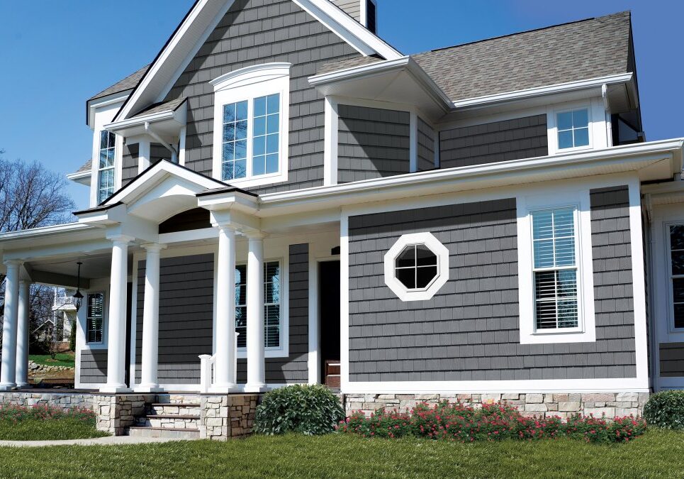 Foundry Specialty Siding in Aged Gray